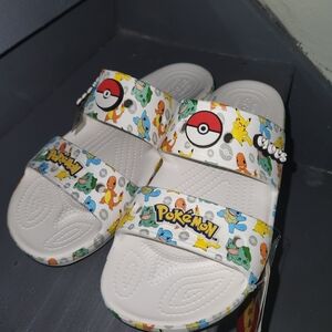 M/F LIMITED EDITION Pokemon Crocs - White